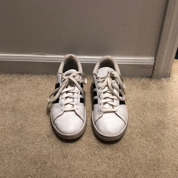 adidas gazelle silver green womens adidas Bravada 2.0 Lifestyle Skateboarding Canvas Mid-Cut Shoes Core Black  / Cloud White / Cloud White – Heppo.com main image 1